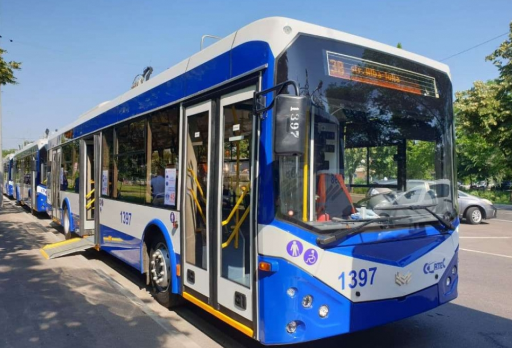 A fost lansată ruta de troleibuz care va circula pe strada Albișoara